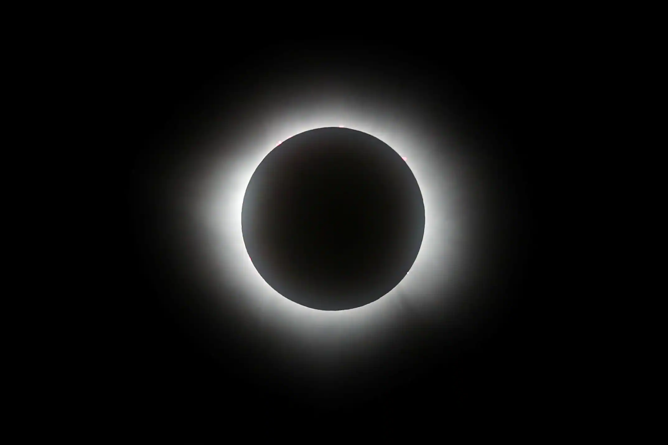 En imágenes sorprendente eclipse total de sol Megacadena Diario